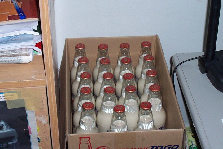 Soy drink: food that only works with the gluten free claim
