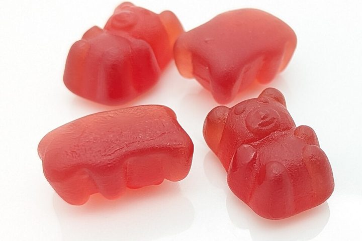 Gummies and candy: food that only works with the gluten free claim