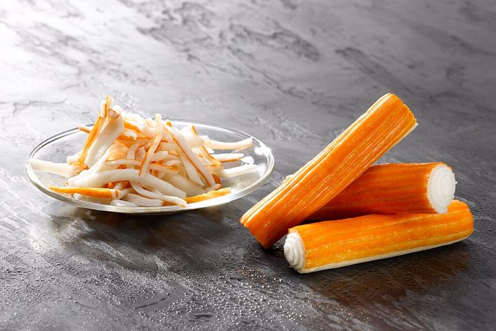 Surimi and crab sticks: food that only works with the gluten free claim